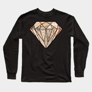 Vintage diamond. Long Sleeve T-Shirt